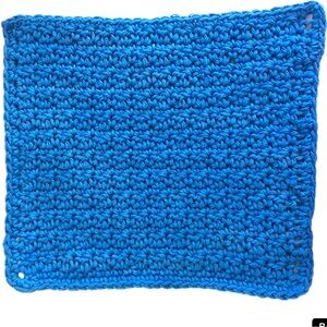 All Cotton Crochet Washcloth